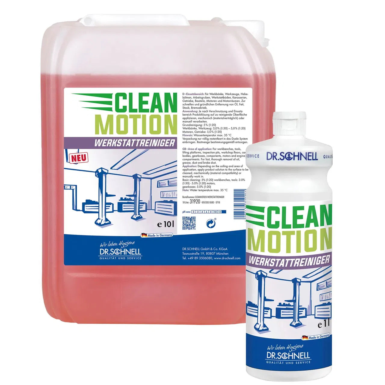 DR. SCHNELL | CLEANMOTION Werkstattreiniger