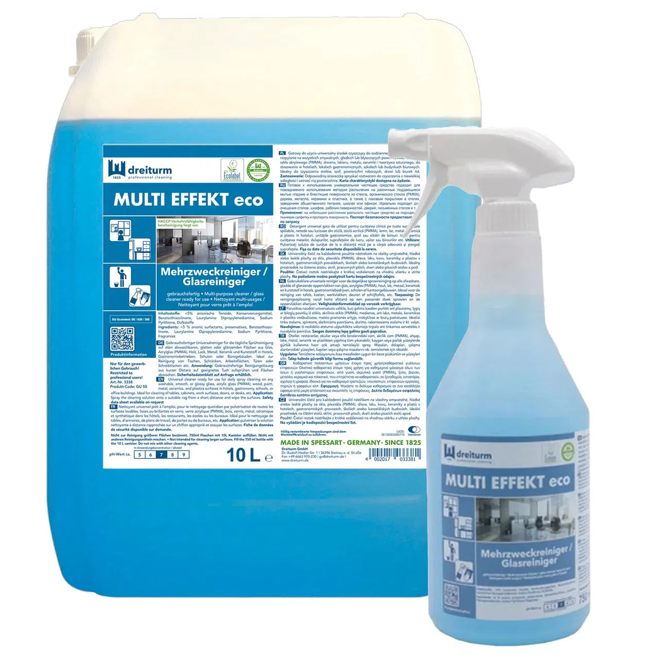 dreiturm MULTI EFFEKT eco | Mehrzweckreiniger / Glasreiniger
