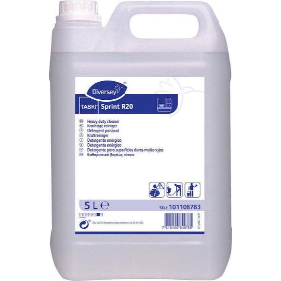 Diversey Kraftreiniger Taski Sprint R 20 | 5 L stark alkalischer Kraftreiniger