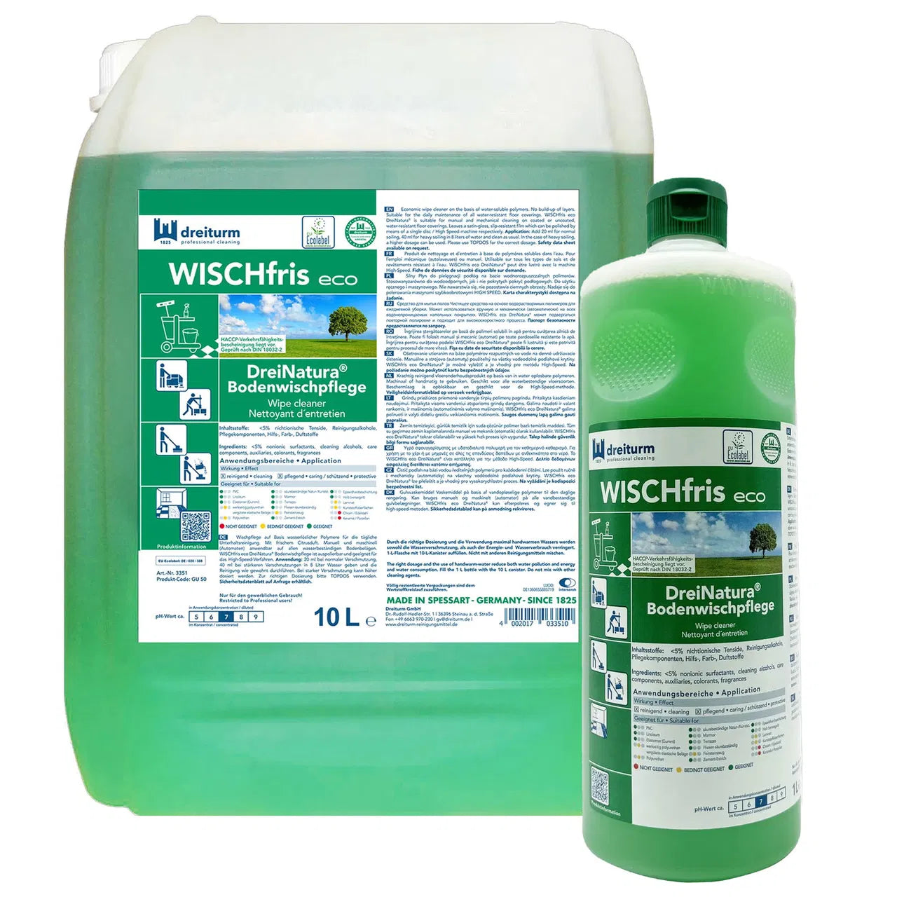 dreiturm WISCHfris eco | DreiNatura Bodenwischpflege